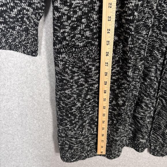 Timing Duster Cardigan Sweater Medium Marled Long Pockets Lounge Comfy Cozy - Picture 6 of 12